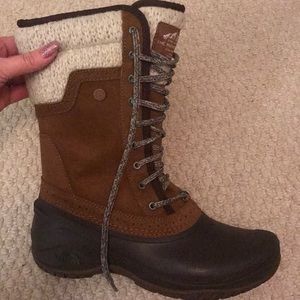 North Face tall boots
